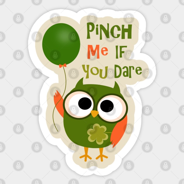 Pinch Me If You Dare Sticker by PeppermintClover